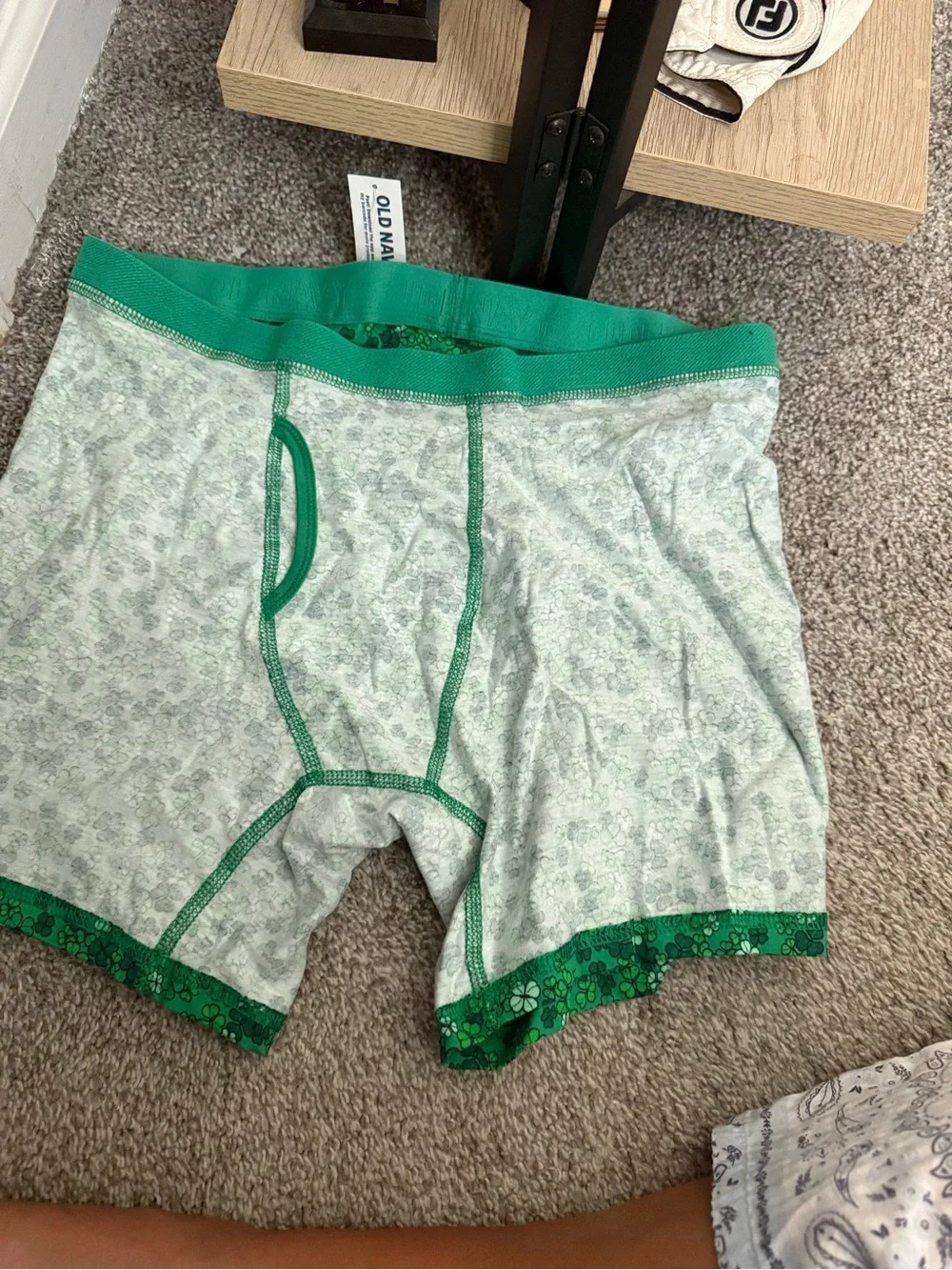 Old Navy Green Waistband Garment
